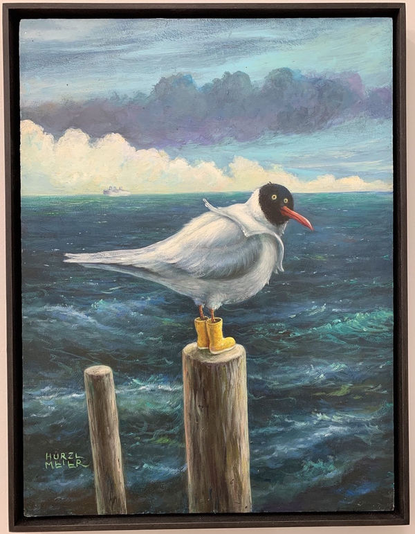Rudi Hurzlmeier, The Gay Seagull, 2015
