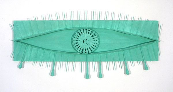 Anya Kielar, Mint Green Eye, 2010