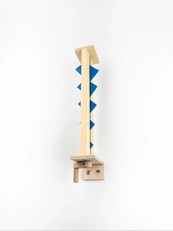 Johannes Langkamp, A Set of Revolving Squares (Blue)