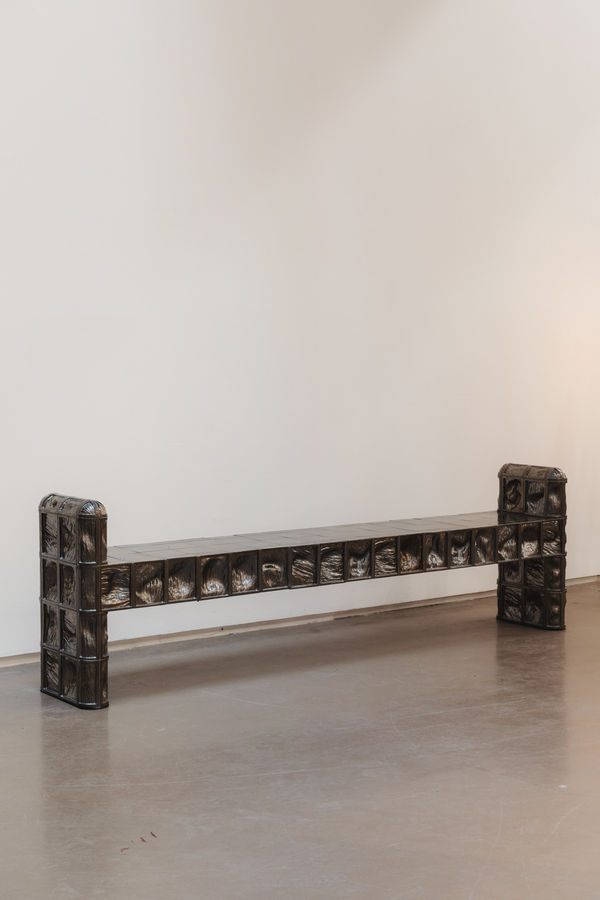 REM Atelier, Shifting Forms Bench, 2025