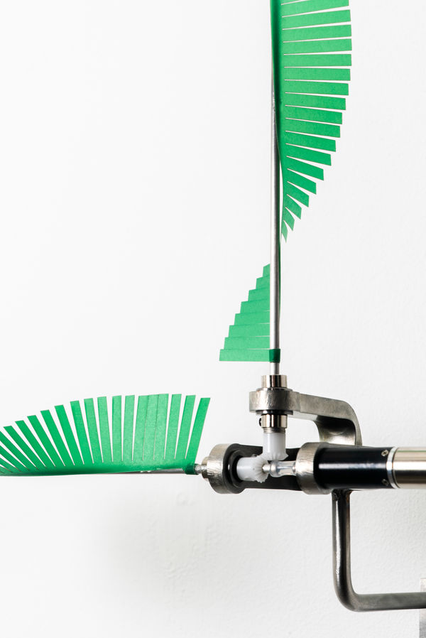 Johannes Langkamp, Swirling Angle (Green)