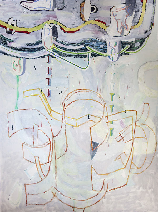 Laurence Owen, Figure Engaging with Flower (The Herbalist), 2016