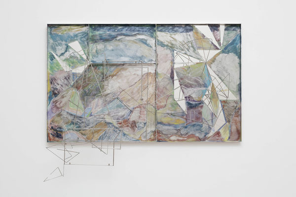 Sara Barker, Hour-watching silver and exact, water is in water, within within within, 2017