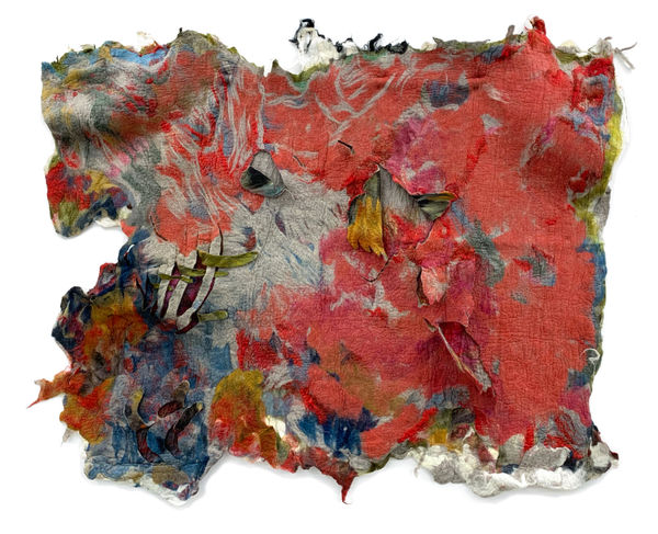 Sagarika Sundaram Asia Major, 2019-20 Felted wool, botanical dyes 152 x 188cm / 60 x 74"