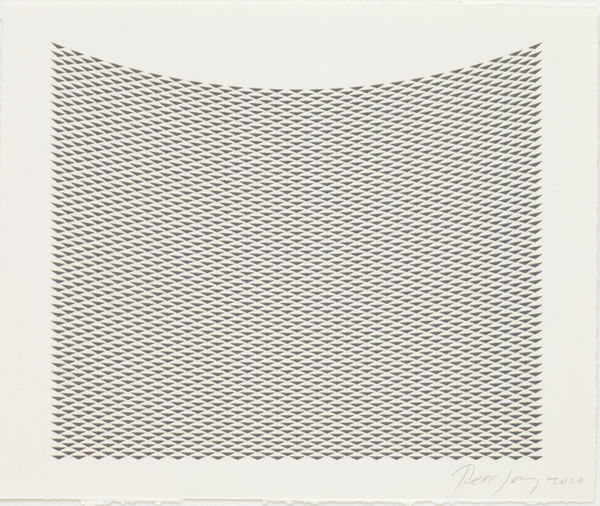 Tess Jaray, Untitled (Grey), 2010