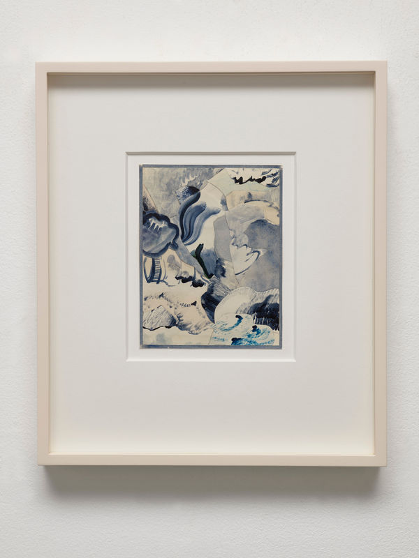 Claire Oswalt, Altissimo in Blue (study), 2024