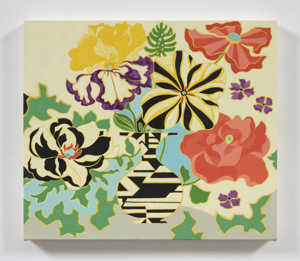 Max Jansons, In the garden with Vasarely, 2019