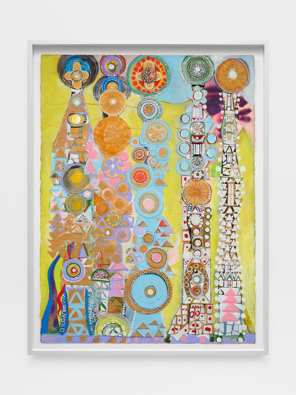 Karen Barbour, Playboy Bunny Centerfold Star Towers with Blue River, 2025