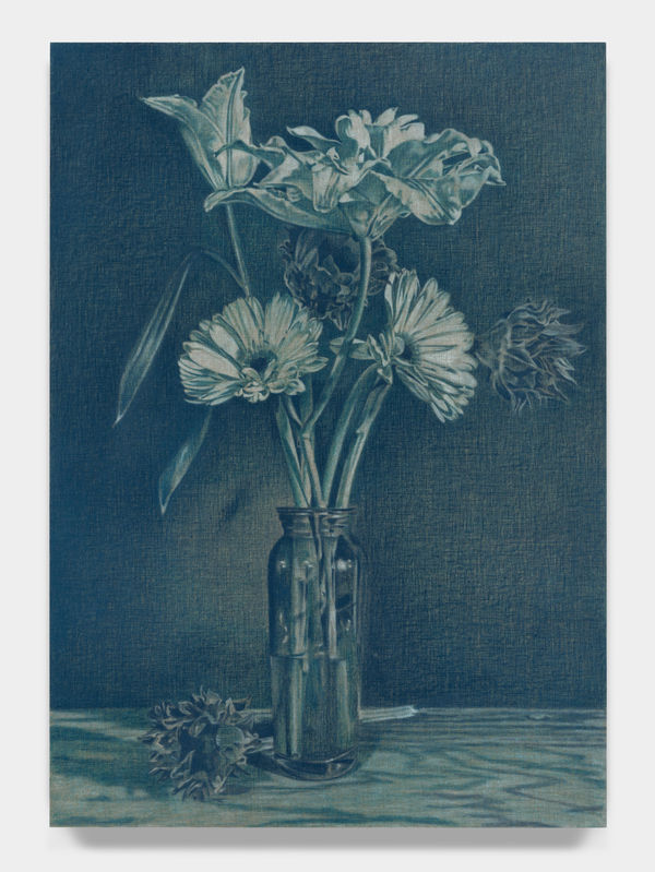 Andy Mister, Malachite Green Arrangement , 2024