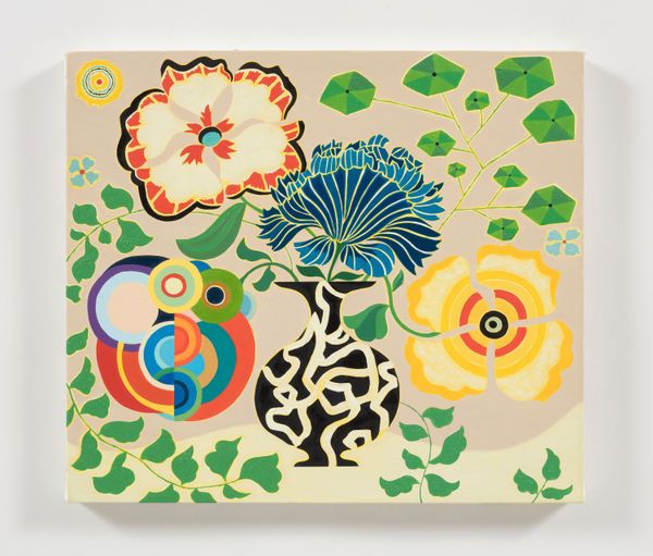 Max Jansons, The Lost Flamingo (for Sonia Delaunay), 2019