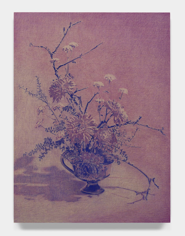 Andy Mister, Cobalt Violet Arrangement, 2024