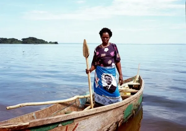 Harry Hook, Elizabeth on Lake Victoria, Kenya, 2012