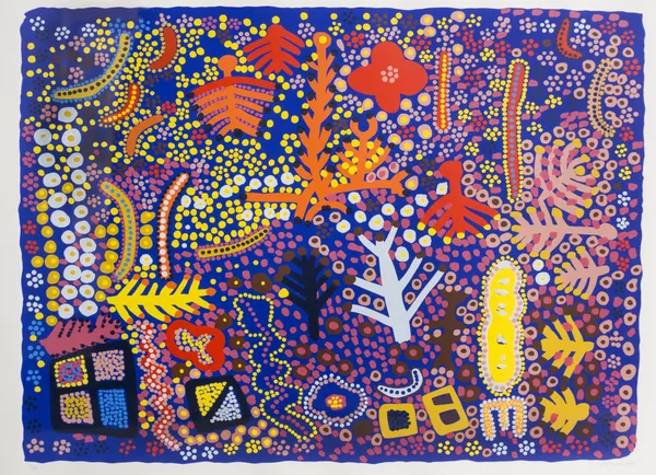 Marlee Naparula, Flowers and Trees, 1997