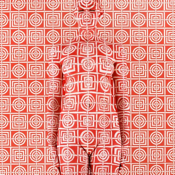 Emma Hack, Wallpaper Circles and Squares, 2008
