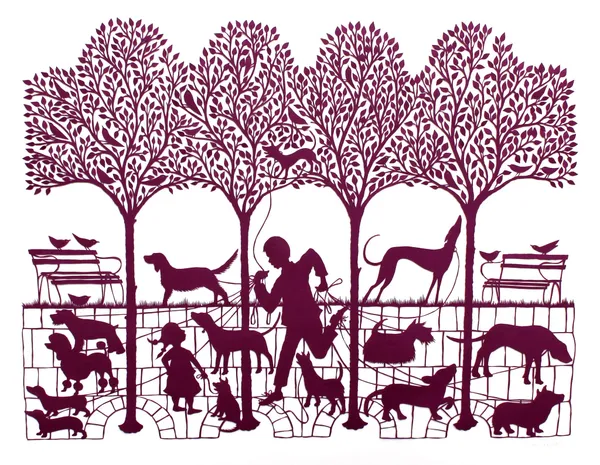 Ian Penney, Just walking the dogs, 2012