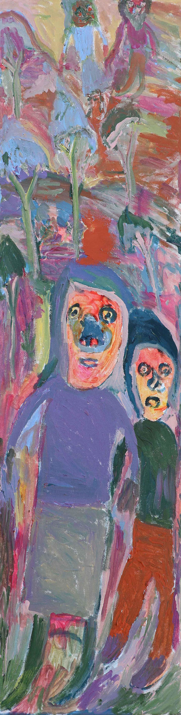 Adrian Jangala Robertson, Family in Yalpirakinu, 2024