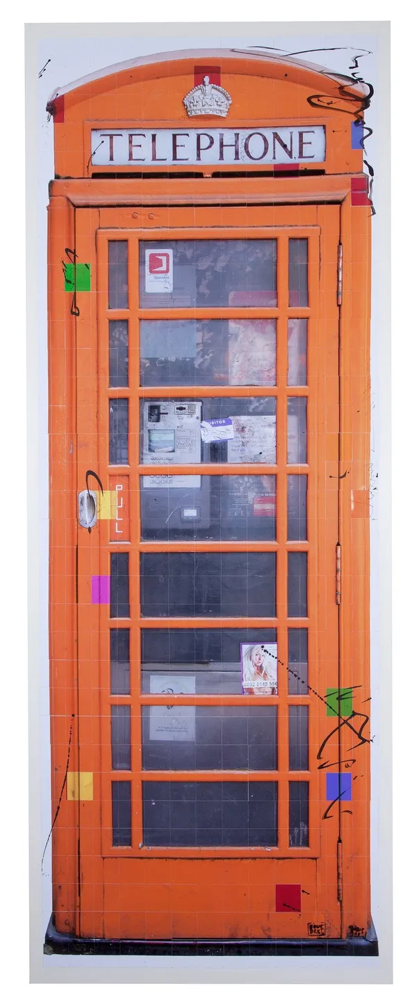 Piers Bourke, Soon To Be Removed (Orange), 2012