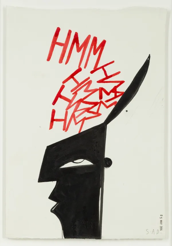 Stephen Anthony Davids, Hmmm ( Drawing ), 2014