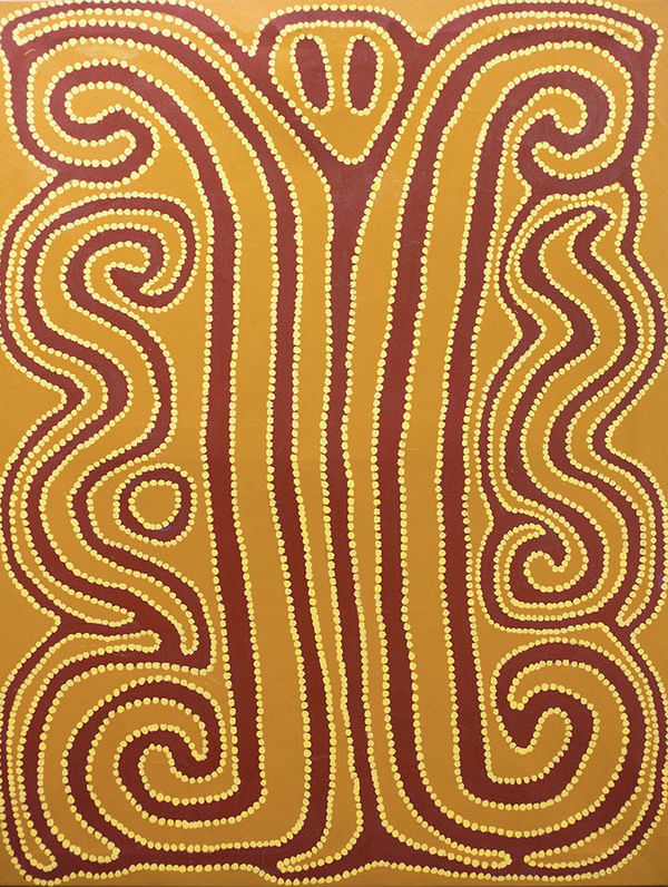 Jimmy Pike, Body Painting, 2001