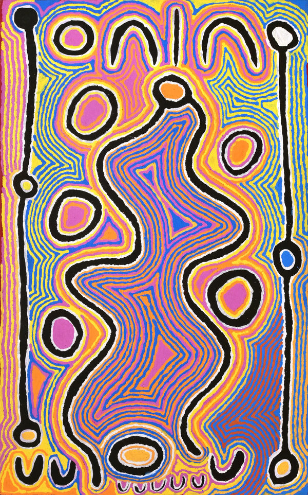 Judy Napangardi Watson, Mina Mina Jukurrpa, 2004