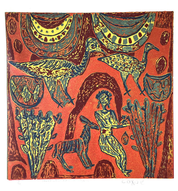 Coixe Bob, Trees, Skin Bags and Birds, n.d.