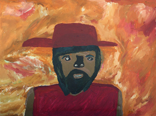 Adrian Jangala Robertson, Family in Yalpirakinu, 2024