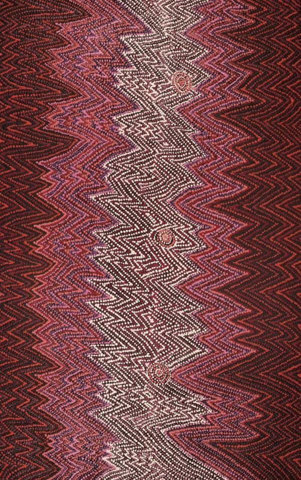 Margaret Napangardi Lewis, Mina Mina Jukurrpa (Mina Mina Dreaming), 2022