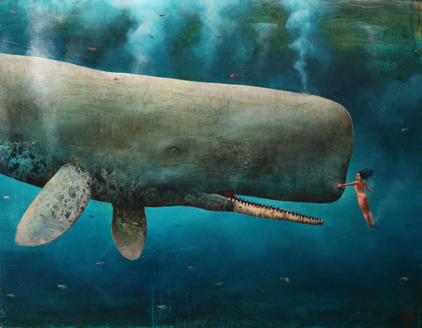 Sylvain Lefebvre, Close Encounter with a Whale, 2021