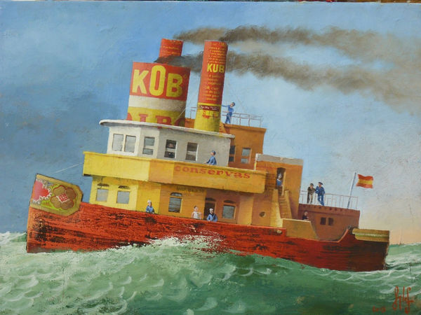Sylvain Lefebvre, The "Cob" Tug Boat, 2013