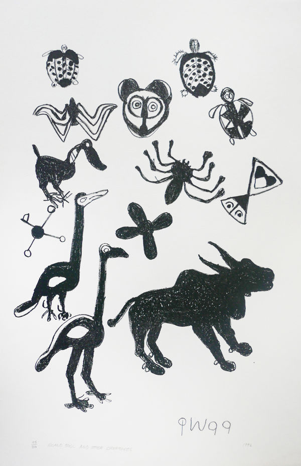 Qwaa, Eland Bull & Other Creatures, 1992