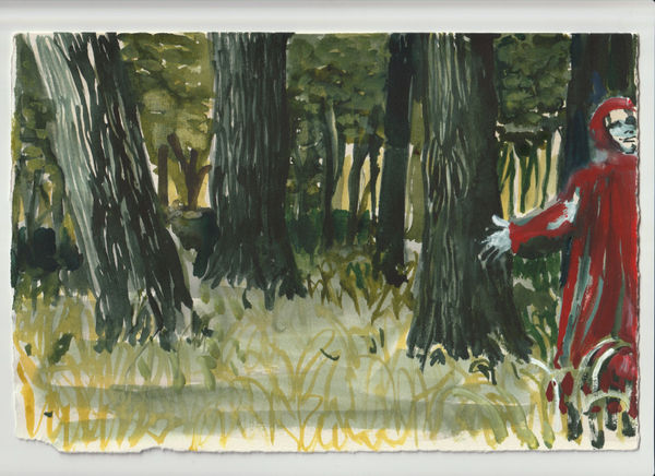 Alice Macdonald, Dante Imagines Himself Lost in a Dark Wood, 2024