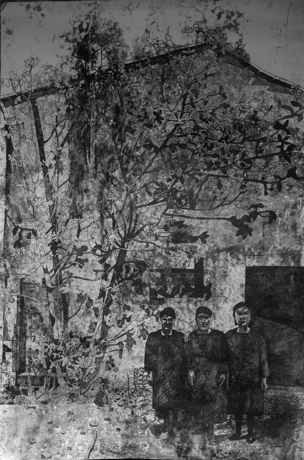 Sophie Charalambous, Three Weird Sisters 2018, 2021