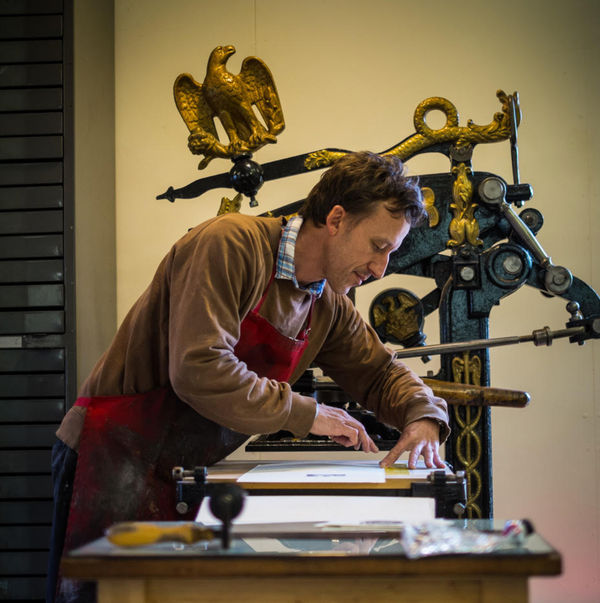 David Frazer, Artist Studio