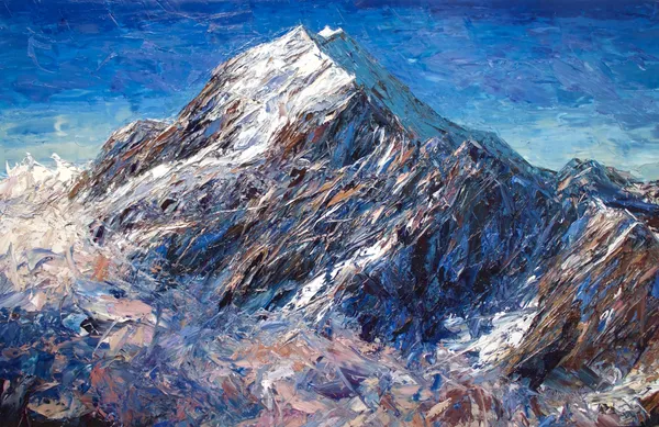 Holly Zandbergen, Aoraki In The Clouds, 2019