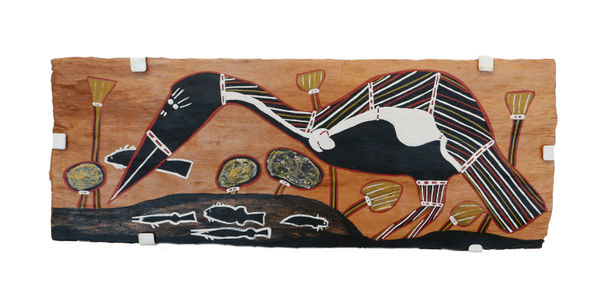 Joe Guymala is an acclaimed Indigenous Aboriginal Australian artist from a remote community in Western Arnhem Land Australia, who is currently being exhibited amongst his contemporary painters at the EXPO Chicago art fair by the Rebecca Hossack Gallery in London.