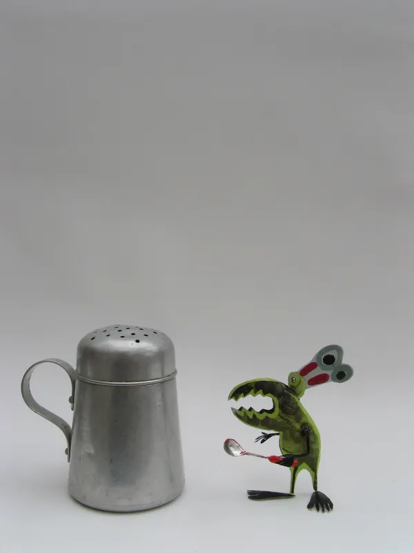 Lucy Casson, Figure with a Flour Shaker, 2016