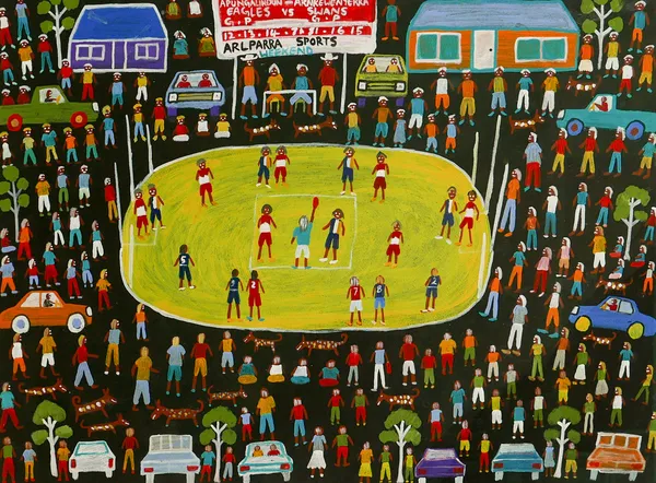 Dinny Kunoth Kemarre - Bush Football , n.d