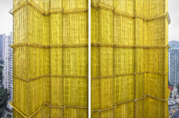 Peter Steinhauer, Yellow Cocoon #2, Hong Kong, 2011