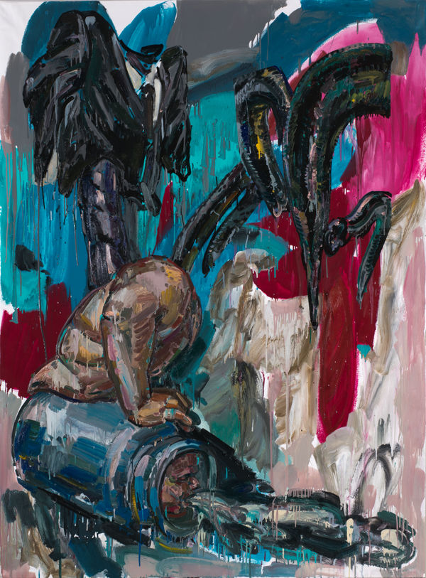 Mikhail Dolyanovsky, Дети воскрешают коня | Kids ressurect a horse, 2019