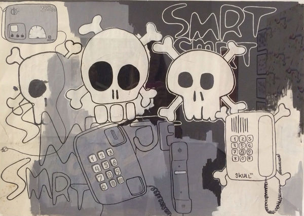 Валерий Чтак Без названия, 2003 Бумага, акрил 57 x 63 см