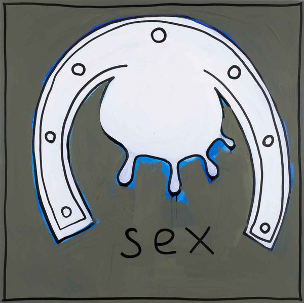 ЕлиКука Sex, 2011 acrylic on canvas 140 x 140 cm