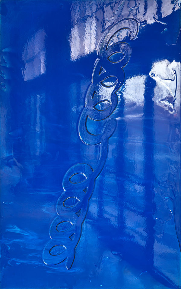 Hannah Bohnen, tendril perversion blue, 2020