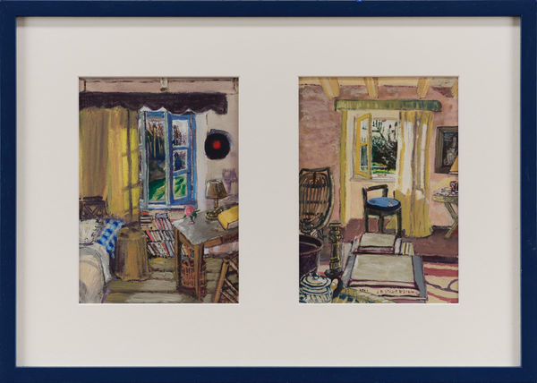 Jerome Courtaux, Diptych: At Anthony and Benoit's House
