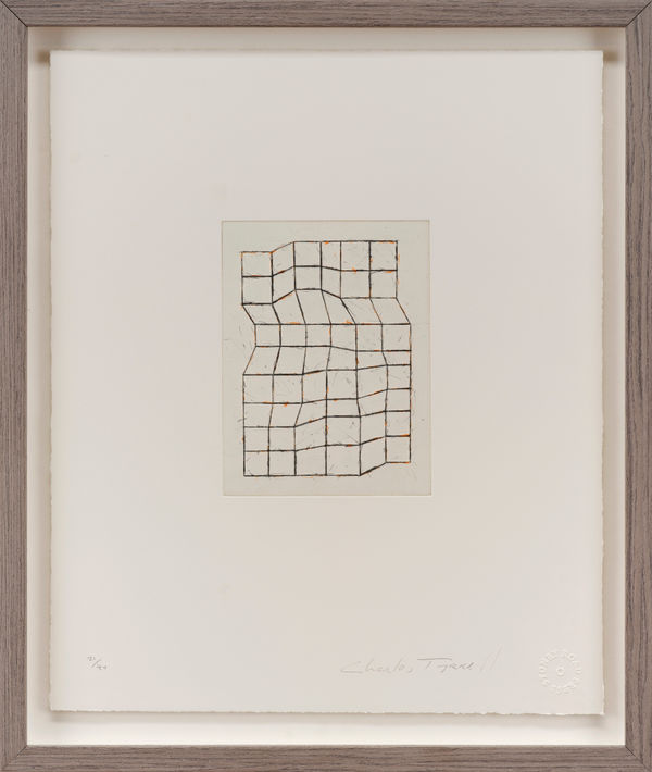 Charles Tyrrell ARHA, Orange Drypoint