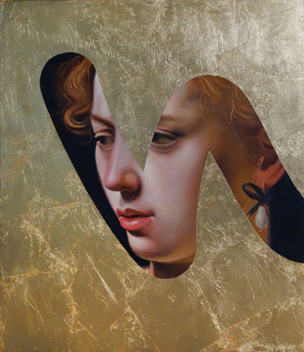 Lino Lago, Fake Abstract (Caravaggio), 2025