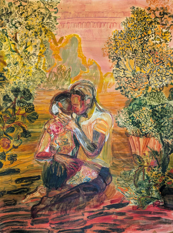 Martha Zmpounou, Fusion #3, 2025