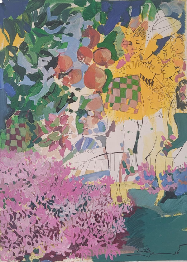 Golnaz Afraz, From after Him, 2023