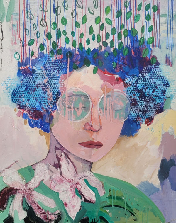 Golnaz Afraz, Son regard, 2024