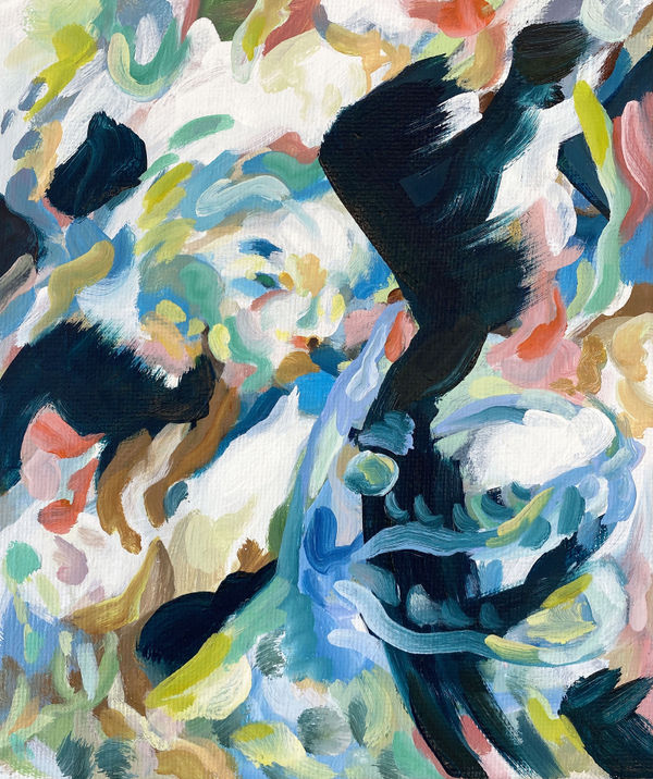 K Blick, Assimilation II / Prometheus Stole the Fire from Zeus and gave it to Animals and not Humans , 2021