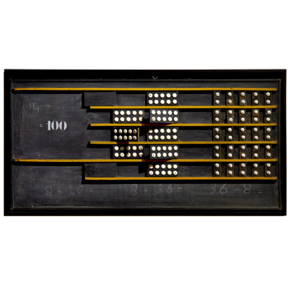 American Unidentified, Mathematics Counting Board / Abacus, ca. 1920-30